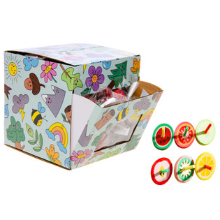 GASING KAYU CETAKAN BUAH - DALAM DISPLAY (42 pcs)