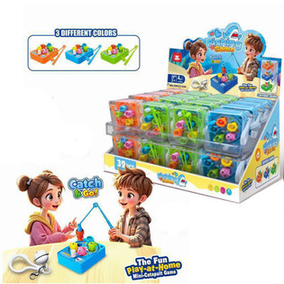 PERMAINAN MEMANCING PUTAR - DALAM DISPLAY (32 pcs)