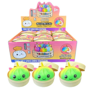 RAGE - Squishy Bun Dumplings BESAR - EDISI UNICORN (8.5 x 8.5 x 7.5 cm) (12 pcs)