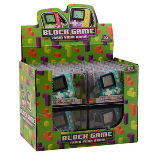 KONSOL GAME BLOK - WARNA CAMPUR - DALAM DISPLAY (12 buah)