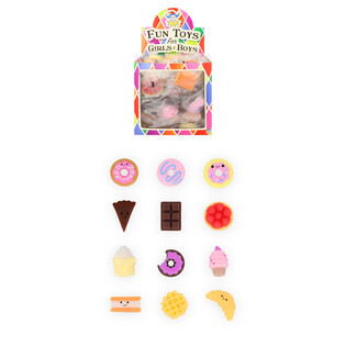 MAINAN SQUISHY DESSERT UNTUK LUCKY DIP - DALAM DISPLAY (84 pcs)