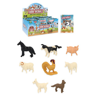 Blind Bag / Kantong Kejutan - Tema: Hewan Ternak dalam Display (60 pcs)
