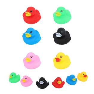 Bebek Mandi Glitter Warna-Warni Mix - Dimensi: 6x5x6 cm - (12 pcs)