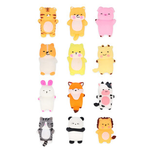 Mainan Squishy Mix Hewan Lucky Dip - Dalam Display - (96 pcs)