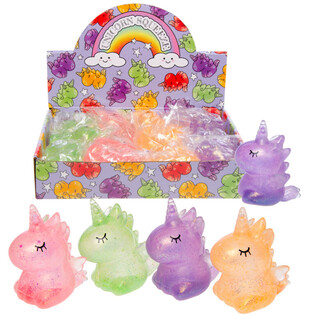 Mainan Squeeze Unicorn - Dalam Display (12 pcs)