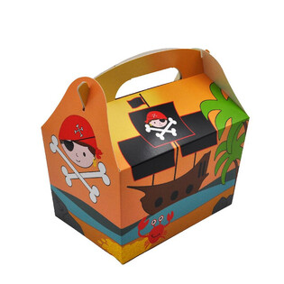 KOTAK MAKANAN ANAK MODEL: BAJAK LAUT - Dimensi 18.5x12x19 CM - BOX MAKANAN (24 pcs)