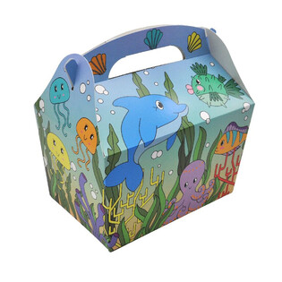 KOTAK MAKANAN ANAK MODEL: HEWAN LAUT - Ukuran 18.5x12x19 CM - FOODBOX - KIDSBOX (24 pcs)