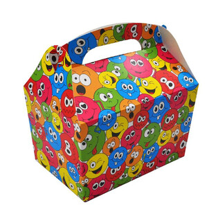 KOTAK BEKAL ANAK SMILEY - Ukuran 18.5x12x19 CM - FOODBOX - KIDSBOX (24 pcs)