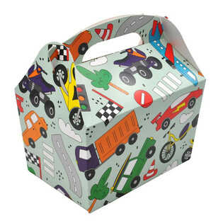 KOTAK MAKANAN ANAK MODEL: KENDARAAN - Dimensi 18.5x12x19 CM - FOODBOX - KIDSBOX (24 pcs)