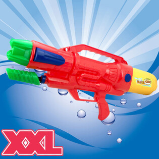 PISTOL AIR XXL - SUPER SOAKER WATER GUN - UKURAN: 63.5 x 10 x 26 CM - DUAL SHOTS WATERGUN (1 Pcs)