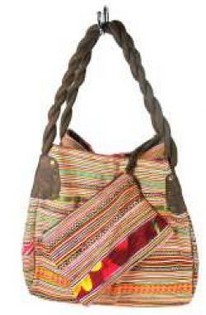 Tas Brokat B-FAIR Kecil Cokelat - Kerajinan Tangan | {$companyname}