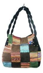 TAS PATCHWORK B-FAIR KECIL HITAM (1 pcs)