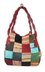 Tas Patchwork B-FAIR Kecil Merah