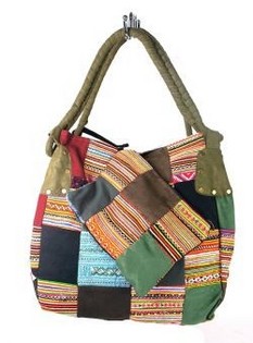 No. Art: 97731B - TAS PATCHWORK B-FAIR KECIL HIJAU (1 pc)