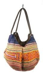 Art.nr: 97734B - B-FAIR Tas Pouche Denim Cokelat (1 pcs)