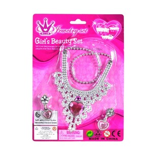 Set Perhiasan Bling Bling dengan Kartu (12 pcs)