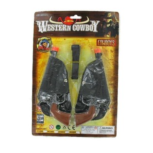 Set Mainan Koboi dengan Kartu - Model 1 (6 pcs)