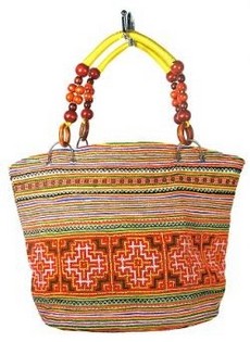 Tas Manik-Manik B-FAIR Cokelat/Kuning (1 pc)