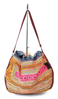 Tas Denim B-FAIR Sadle Merah (1 pcs)