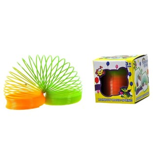 Mainan Per Spiral Pelangi Box &Oslash; 6,5 cm (24 pcs)
