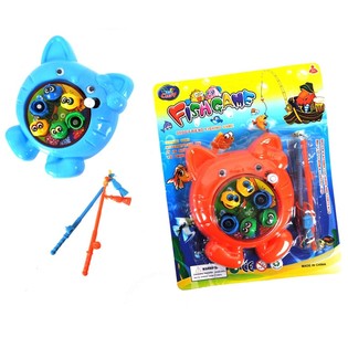 Mainan Pancing Ikan Kemasan Kartu (12 pcs.)