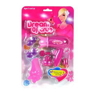 DREAM GIRL HAIR FASHION Mainan Salon Rambut (6 pcs)