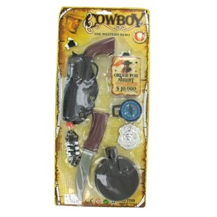 Set Koboi dengan Kemasan Kartu - Model 3 (6 pcs)
