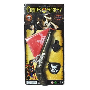 Set Mainan Bajak Laut dengan Kartu - Model 3 (6 pcs)