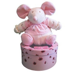BONEKA PLUSH BABY BOW DALAM KOTAK HADIAH - MODEL 11
