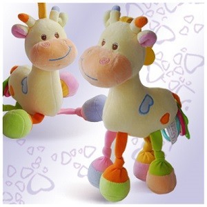 BABY BOW Boneka Plush - Jerapah