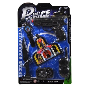 Mainan Set Polisi dengan Kartu - Model 1 (2 pcs)