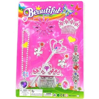 Set Perhiasan Cantik dengan Kartu (6 pcs)