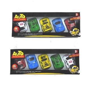 5 Pcs Mainan Mobil Mini Pull Back dalam Kotak (3 pcs)
