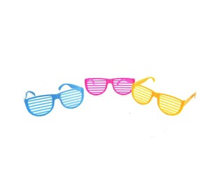 Kacamata Shutter Shades Anak Kacamata Pesta (24 pcs)