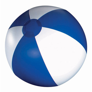 Bola Pantai Biru/Putih (12 pcs)