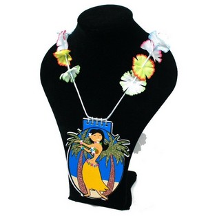 Kalung Bunga Hawaii dengan Buku Catatan (24 pcs)