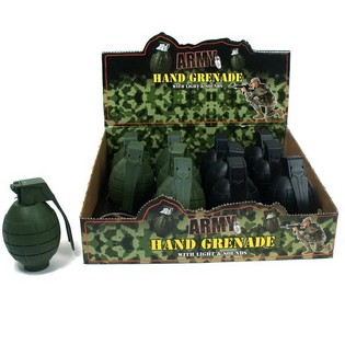 MAINAN GRANAT TANGAN DENGAN CAHAYA DAN SUARA (12 pcs)