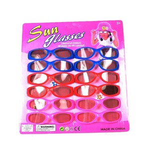 KACAMATA HITAM ANAK DENGAN KARTU - MODEL 3 (12 pcs.)